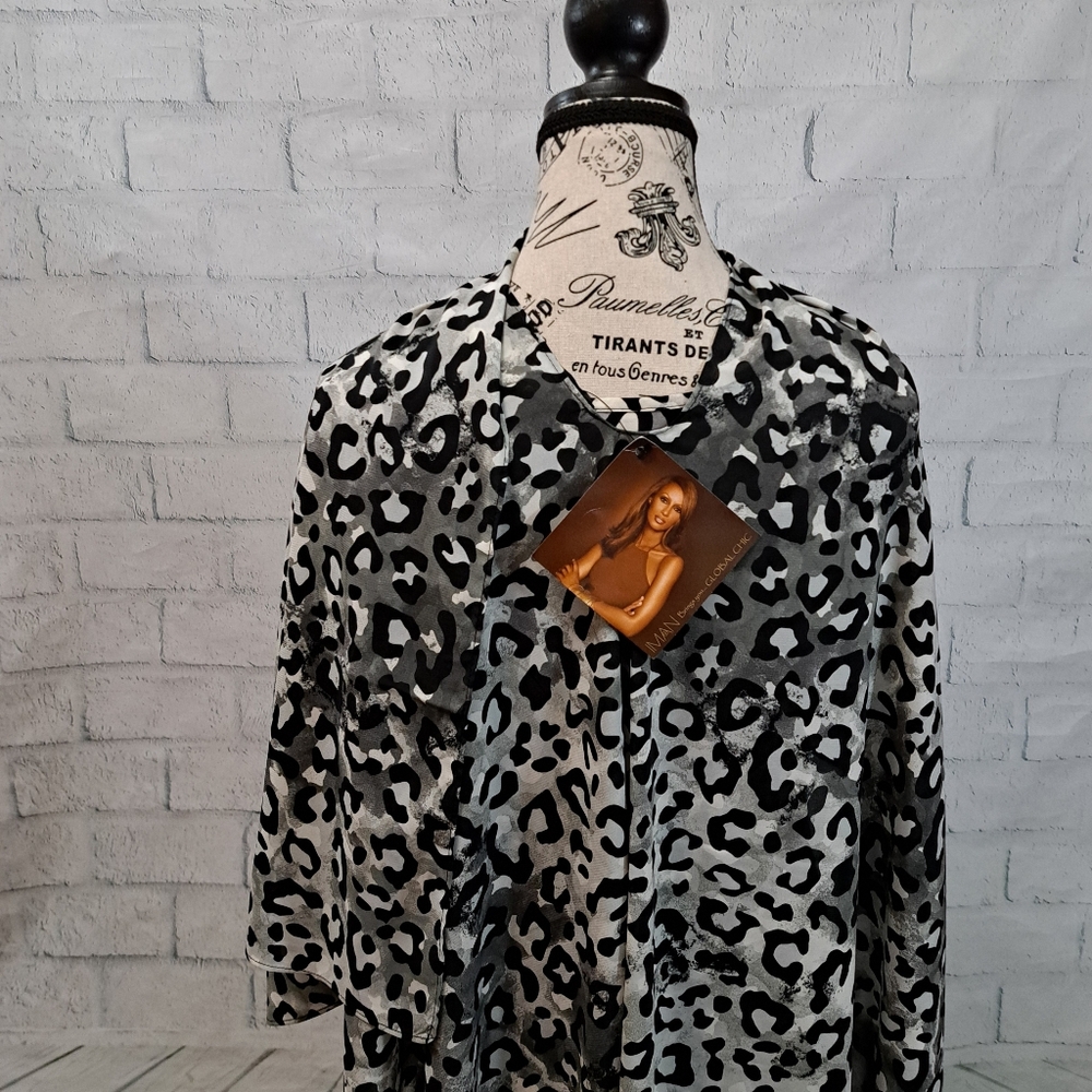 Iman 2-pc tank + shawl set - Picture 4 of 16